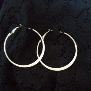 Silver Hoop Earrings